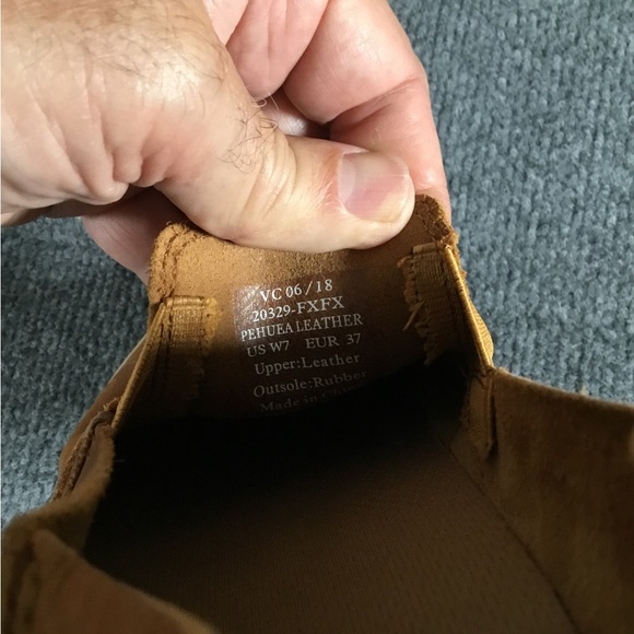 Olukai brown leather casual shoes ladies size 7 - Picture 8 of 8